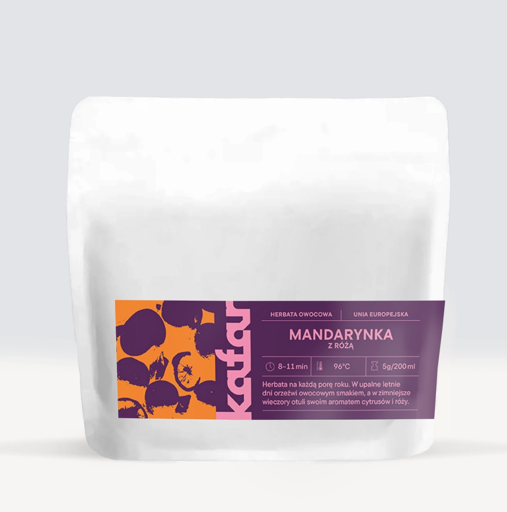 Herbata owocowa - MANDARYNKA RÓŻA - 200g