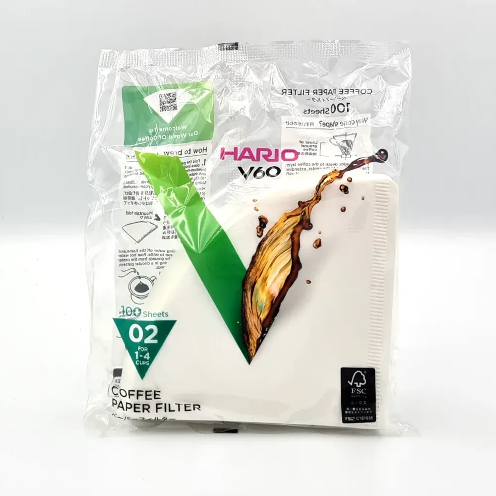 Filtry papierowe do Hario V60-01 100szt