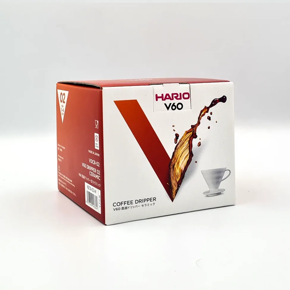 Dripper ceramiczny Hario V60-02 - biały
