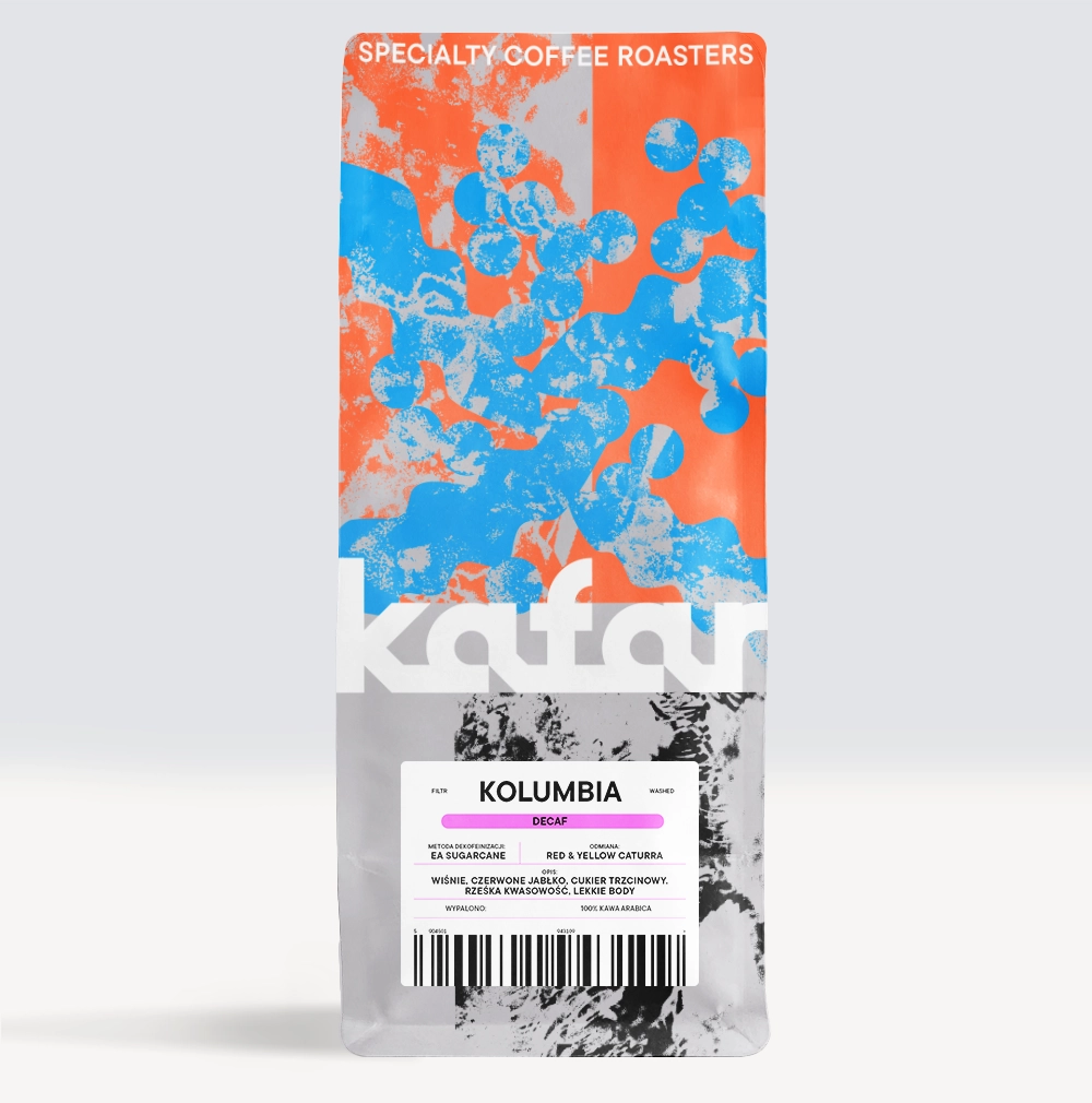 BEZKOFEINOWA KOLUMBIA - przelew - 1000g
